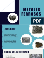 Metales Ferrosos