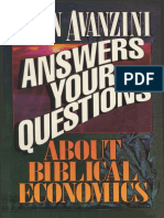 John Avanzini Answers Your Questions About Biblical Economics John Avanzini PDF