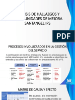 Análisis de procesos clave y oportunidades de mejora en la red de salud ocupacional Santangel IPS