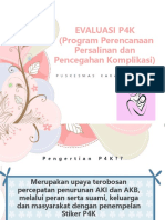 Evaluasi P4K-WPS