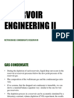 Retrograde Condensate Reservoir