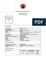 Formulir Pendaftaran Diklatsar V Korps Relawan Kampus