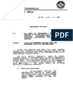 CSC MC No. 21 - 1991 PDF