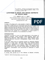 LATHYRISM in BIDAR and MEDAK DISTRICTS of SOUTH INDIA - Pages From Ebook - Lathyrus Sativus and Human Lathyrism. Progress and Prospects 1995