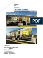 3D Exterior Perspective - A4 PDF