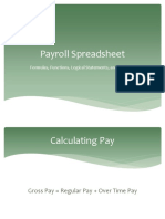 PayRoll Spreadsheet