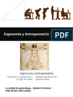 CLASE 1 Ergonomia y Antropometria