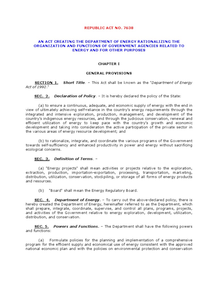 Ra 7638 | PDF | Finance & Money Management