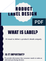 Product Label Design