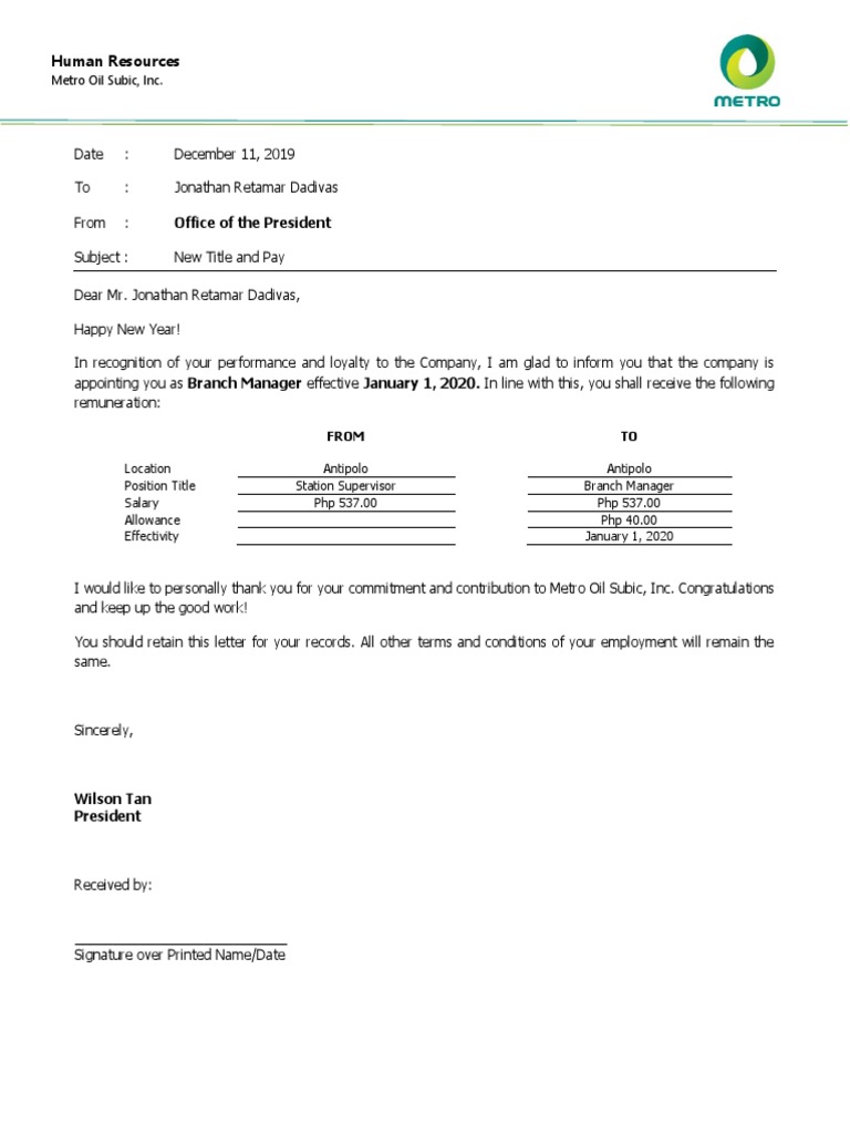 Personnel Movement Form PDF