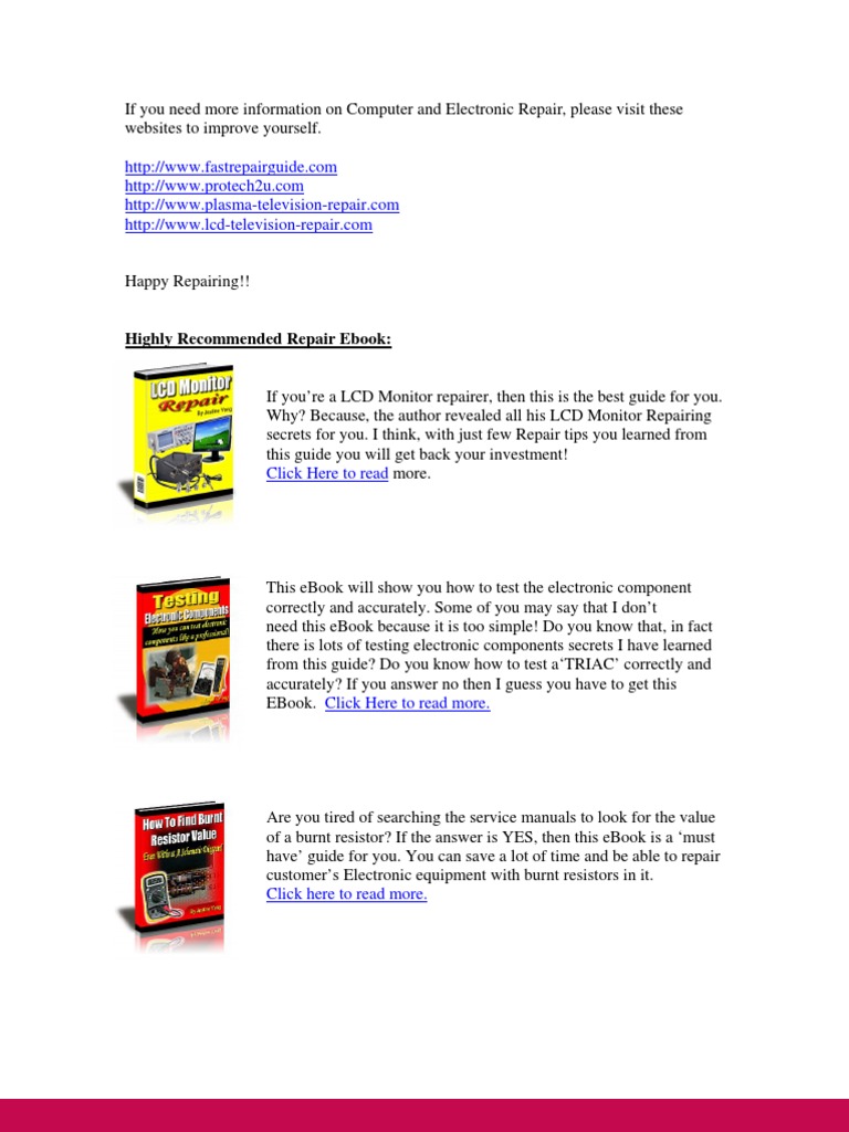LG 2006 LCD TV Training Guide | Liquid Crystal Display | Thin Film  Transistor Liquid Crystal Display