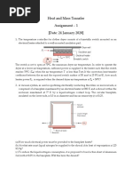 Assignment 1 HMT