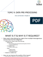 Topic 4 - Data Preprocessing