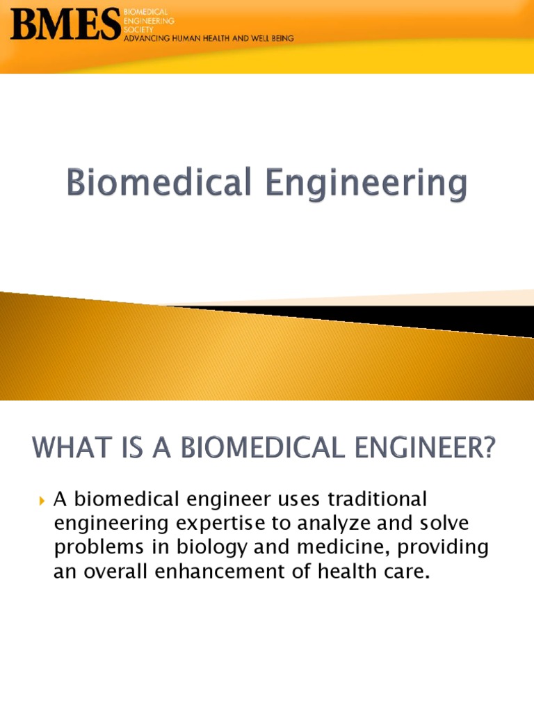 Biomedical Engineering Overview | PDF | Biomedical Engineering ...