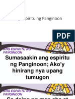 Ang Espiritu NG Panginoon