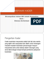 Pembinaan Kader