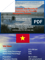 Changing Climate and Poverty in Vietnam: Searching For Pro-Poor Adaptation Policies - Presentation