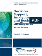 Decision Support, Analytics, and Business Intelligence