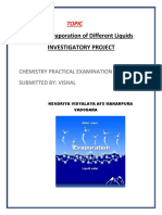 CHEMISTRY - PROJECT Class12th