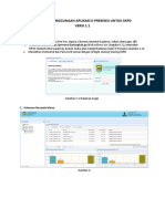 Petunjuk Penggunaan Aplikasi E-Presensi Untuk SKPD Versi 1.1