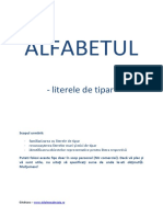 Alfabetul Ilustrat Litere Tipar PDF