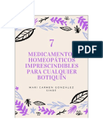 7 Medicamentos Homeopáticos Imprescindibles en Cualquier Botiquín.
