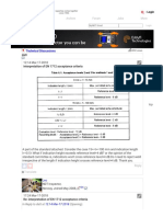 Interpretation of EN 1712 Acceptance Criteria