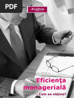 Eficienta Managerial A Accelera Feb 2009
