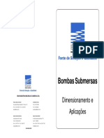 Dimensionamento e aplicações de bombas submersas