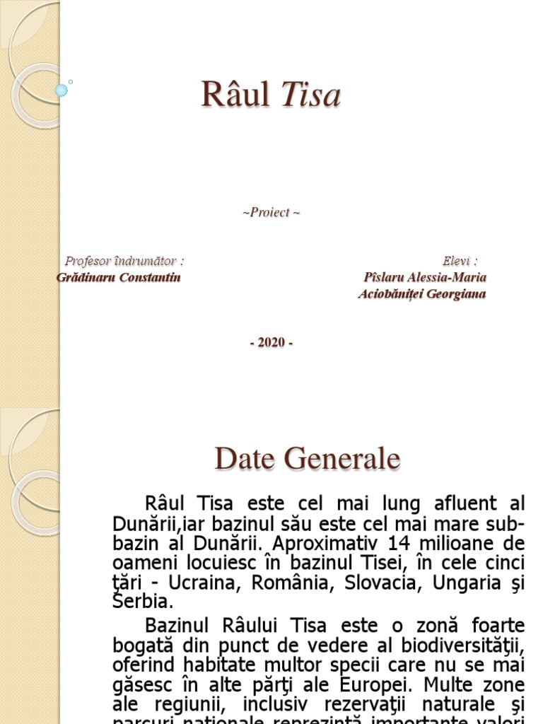Tisa | PDF