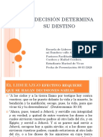 Su Decisión Determina Su Destino Amnual 5 Presentado Por Marisol de Vivas