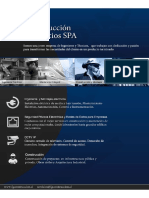 Brochure Proyectos y Servicios