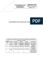 Chem-Pro-Gh-008 Capacitacion y Entrenamiento