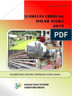 Kecamatan Cibitung Dalam Angka 2019 PDF