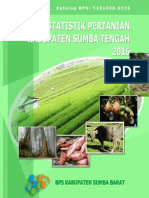 STATISTIK PERTANIAN KABUPATEN SUMBA TENGAH