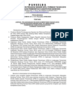 Pengumuman Pelaksanaan Tes SKD PDF