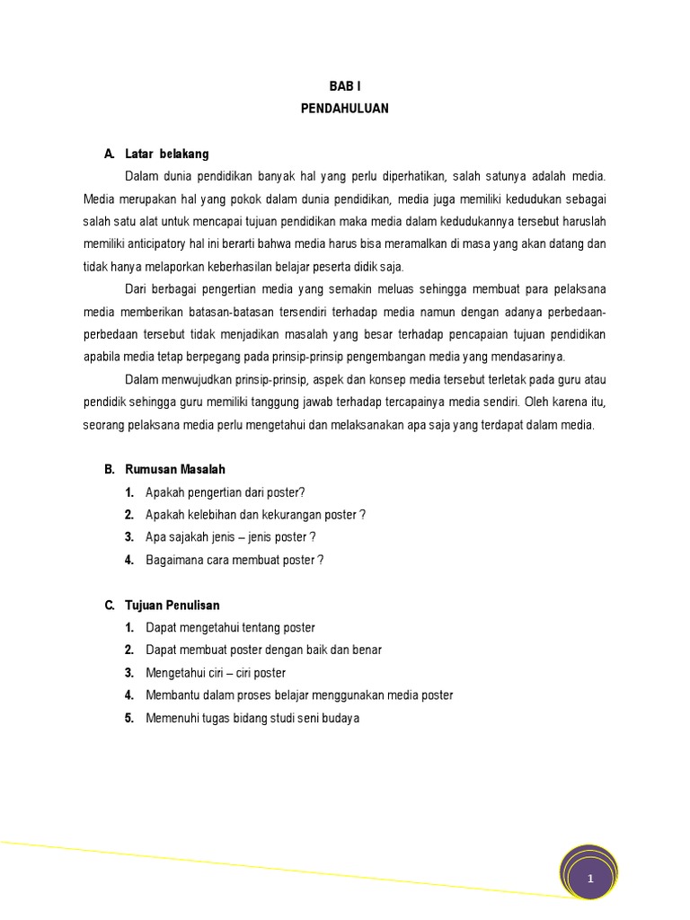 Bab Poster Pdf