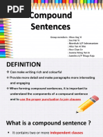 Compound Sentences