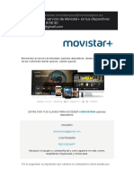 Bienvenido Al Servicio de Movistar+ en Tus Dispositivos PDF