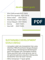 Sustainable Development Goals KELOMPOK 5 PDF