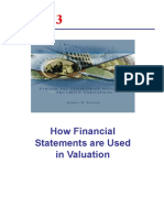 How Financial Statements Are Used in Valuation