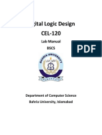 DLD CEL-120 Lab Manual