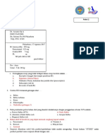 Soal Teori UKK 2019 APMFI Paket 2