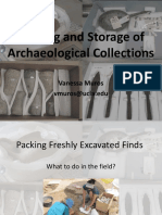 Caring For Artifacts From The Field To T PDF