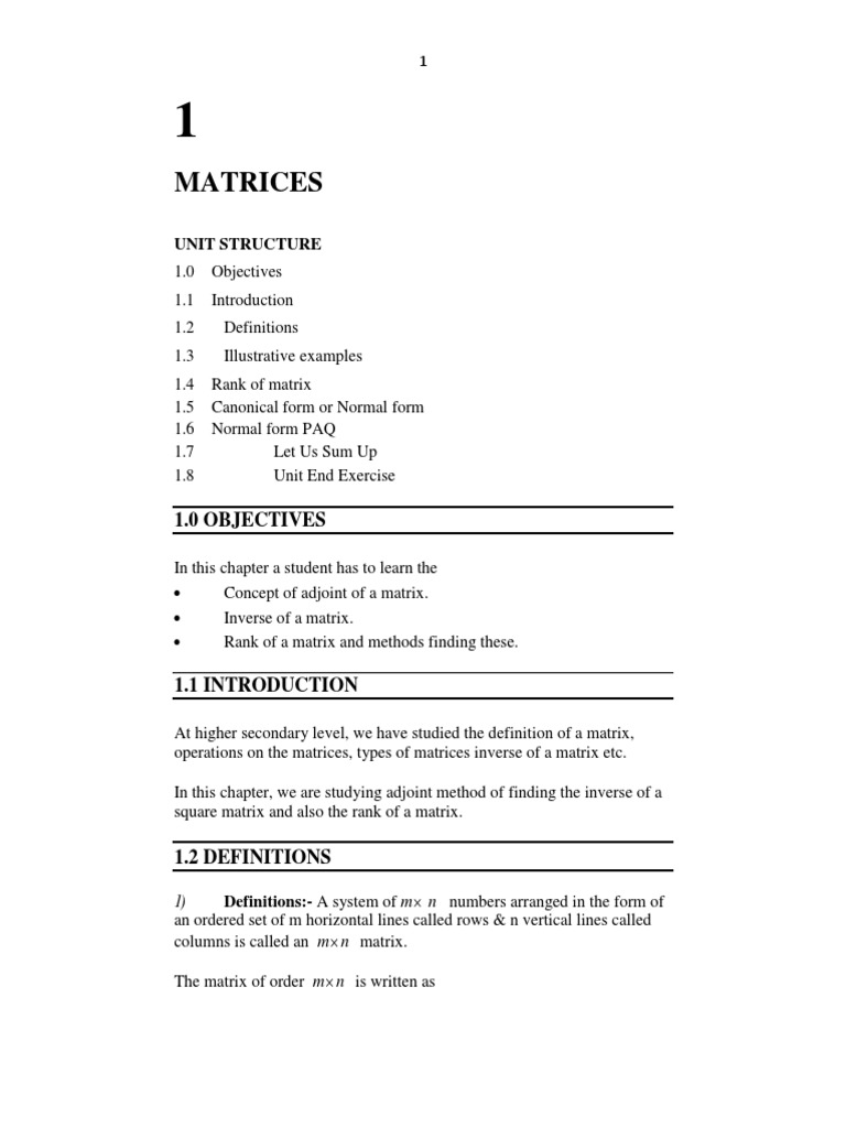 APM | PDF | Matrix (Mathematics) | System Of Linear Equations