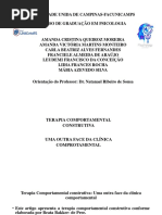 SLIDE APRESENTAÇÃO - BEHAVIORISMO