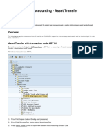 Asset Transfer for Intercompany