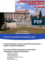 Dr Tóth Zoltán_Kémiai Számítások tanításának alapjai