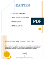 ORGANIZACIÓN POR CLIENTES Expo