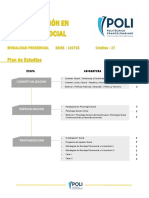 Especializacion en Psicologia Social PDF